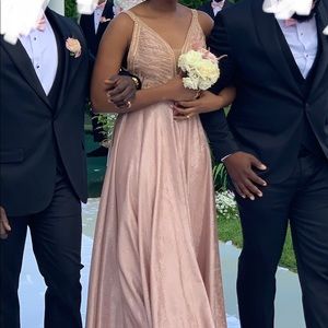 Rose Gold Formal Dress